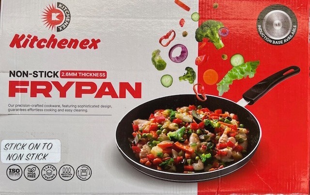 Kitchenex Non Stick Fry Pan 22 CM – Grey Colour (AUS SELLER)