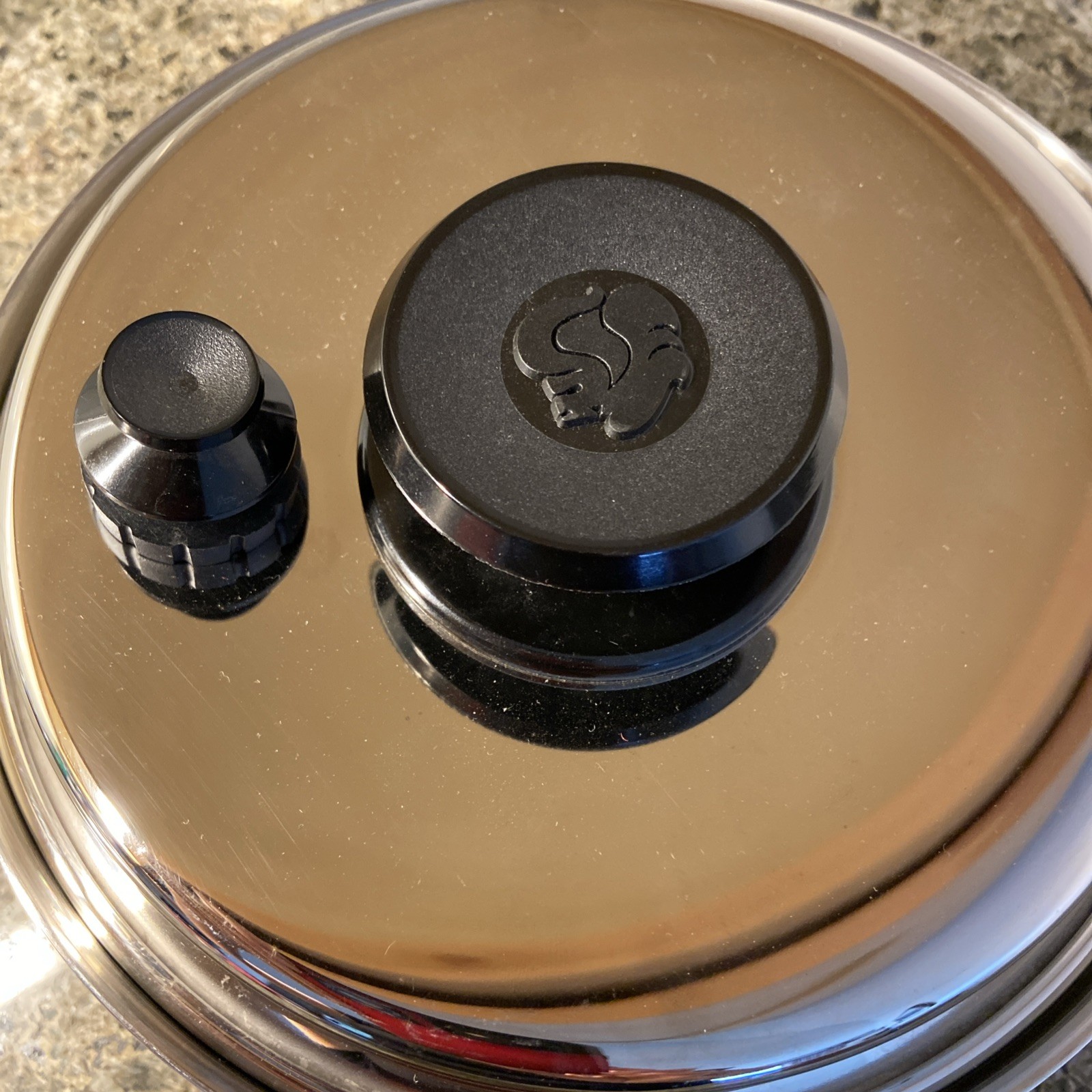 Royal Prestige 7 Ply SS Titanium Silver Alloy Copper 1 Qt Sauce Pan 7.5” W/ Lid