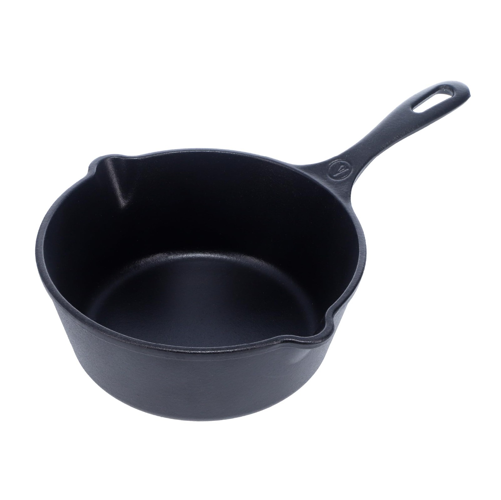 2QT Cast Iron Saucepan Melting Pot Pre Seasoned Cooking Kitchen Pan