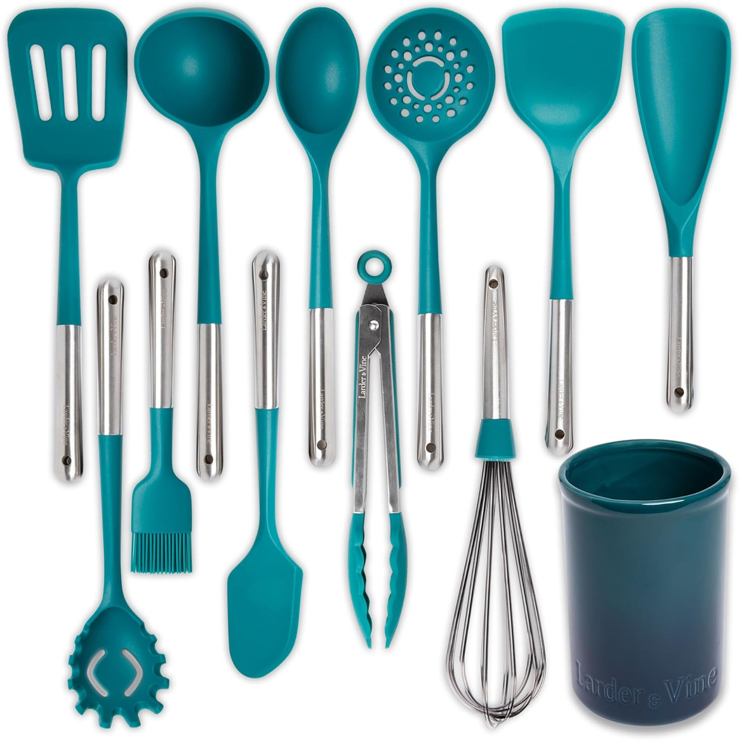 20-Piece Bondi Cookware Set: Dutch Oven, Saucepan, Utensils & Trivets