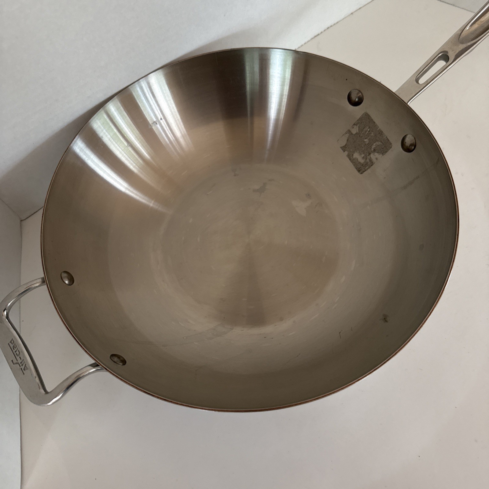 All-Clad SS Copper Core 5-ply Bonded Dishwasher Safe Chef Pan/cookware 12 in