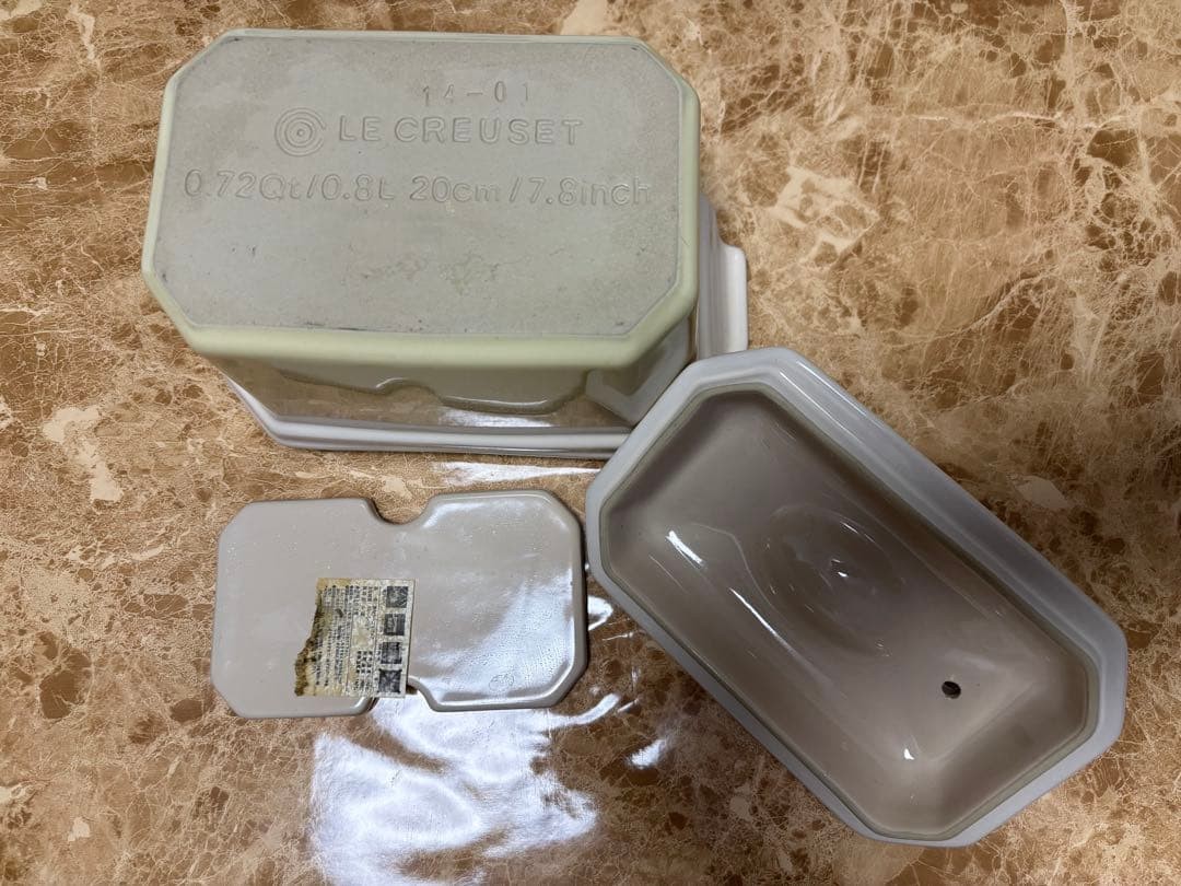 Le Creuset Heritage Terrine 0.8L/20cm, unused, oval ceramic dish