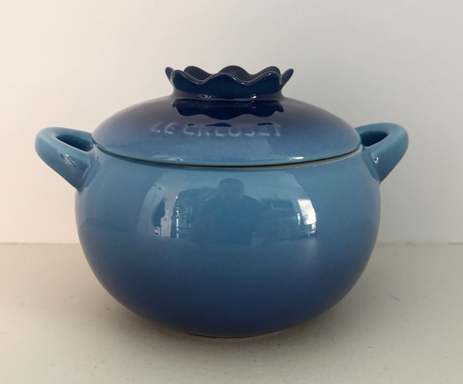 Le Creuset Blueberry Fruit Mini Cocotte Azure Blue 16oz – NEW