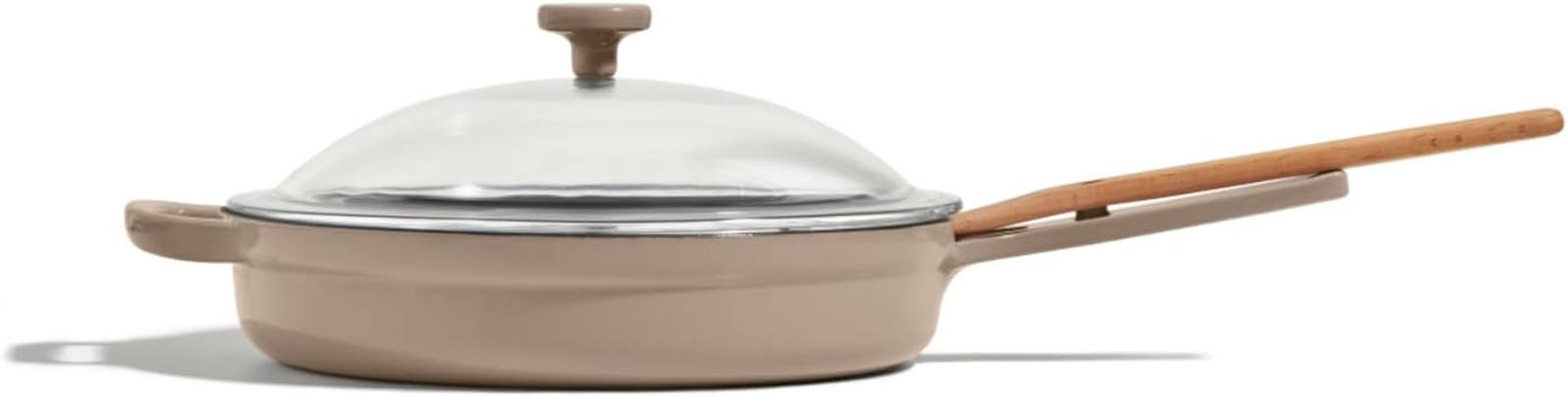 Cast Iron Always Pan | Premium Enameled, Toxin-Free Surface | 10-Inch 8-In-1 Mul