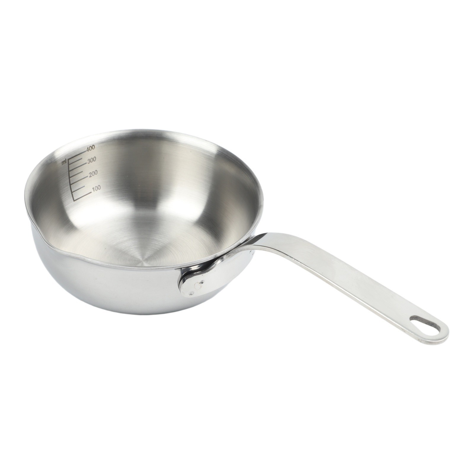 Small 5 Inch Stainless Steel Egg Pan for Cooking Omelets and Melting Butter