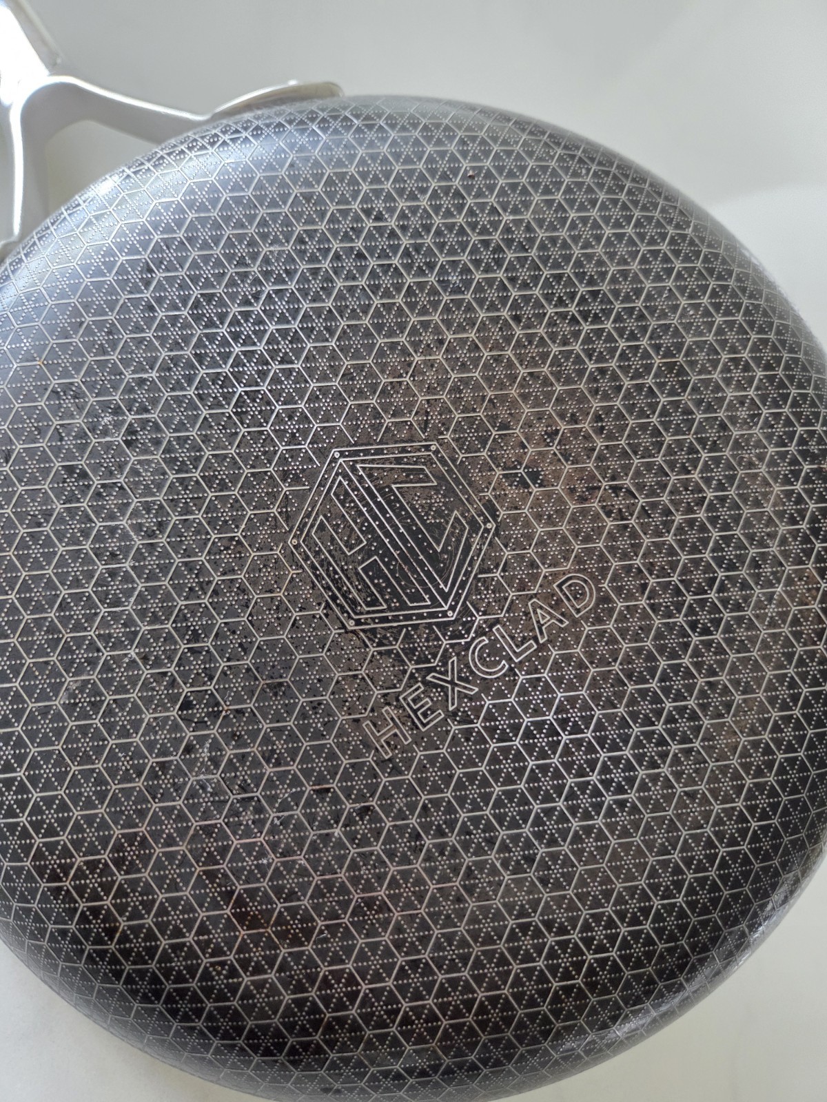 HexClad Stainless Steel Small Frying Pan 8″ Inch With Lid