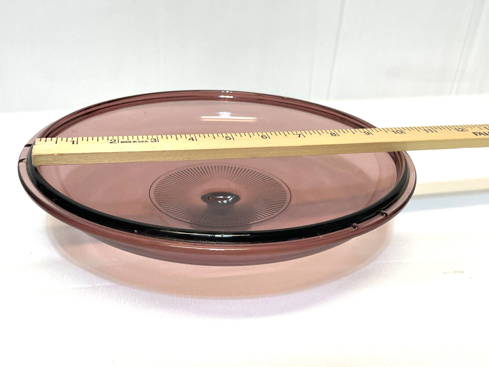 Visions by Corning Cranberry 10″ Skillet Replacement Lid Only Pyrex V 12 C