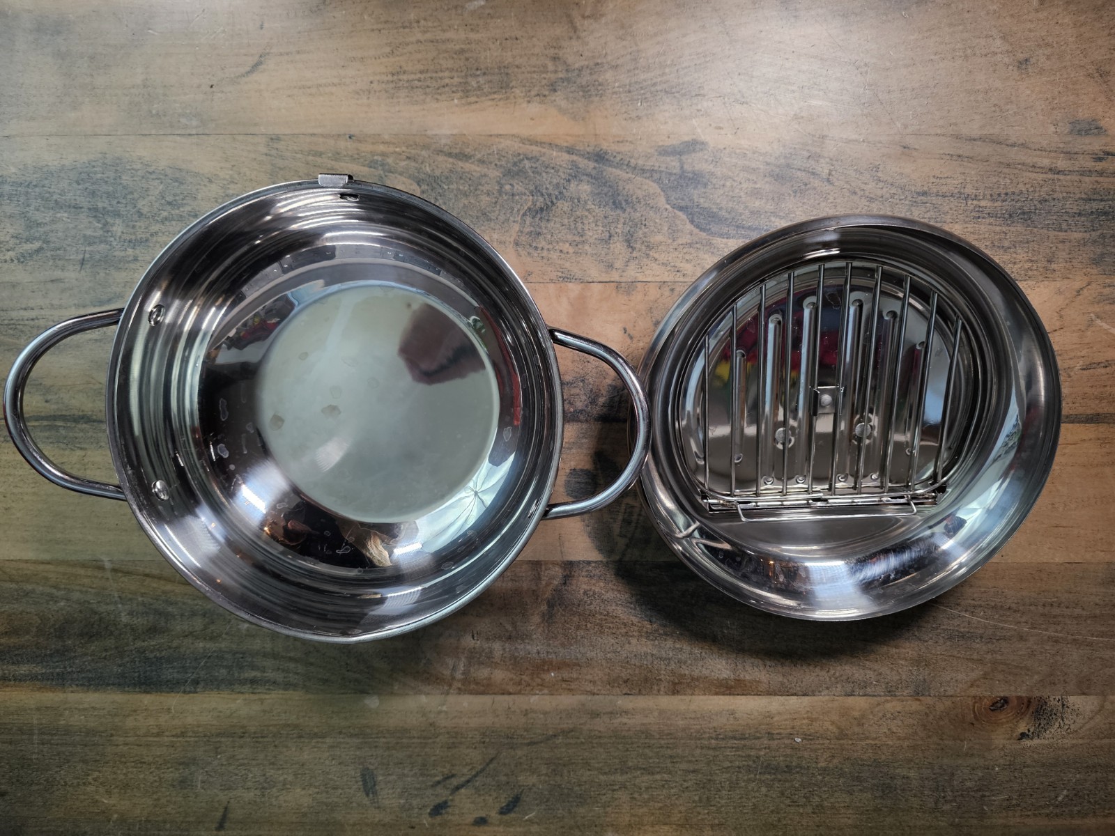 Japanese Deep Frying Pot + Lid – 304 Stainless – NO THERMOMETER