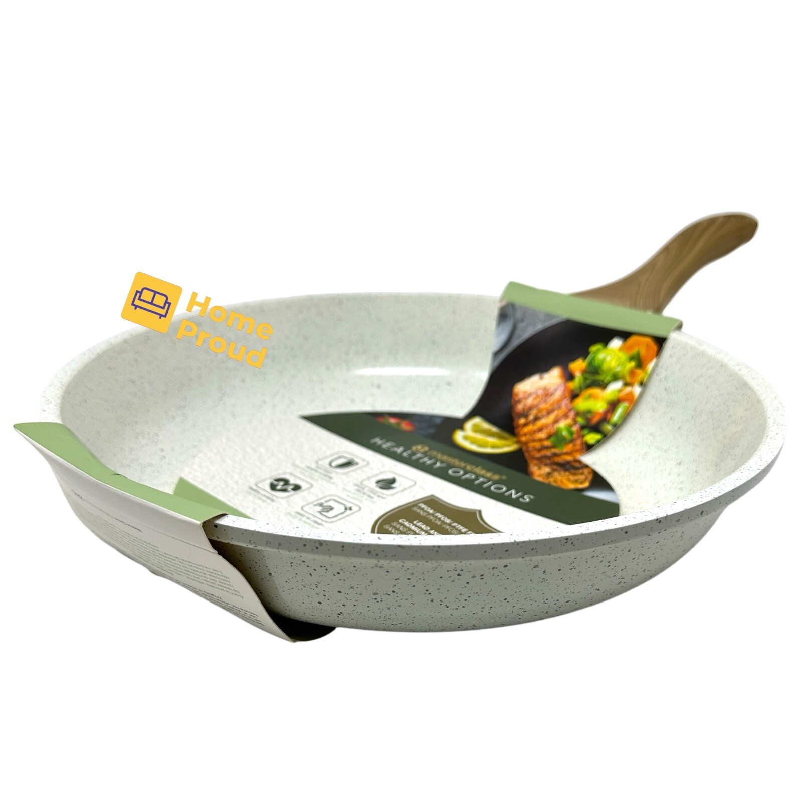 Masterclass Frying Pan Skillet Nonstick Ceramic Coating 11 inch Premium Cookware