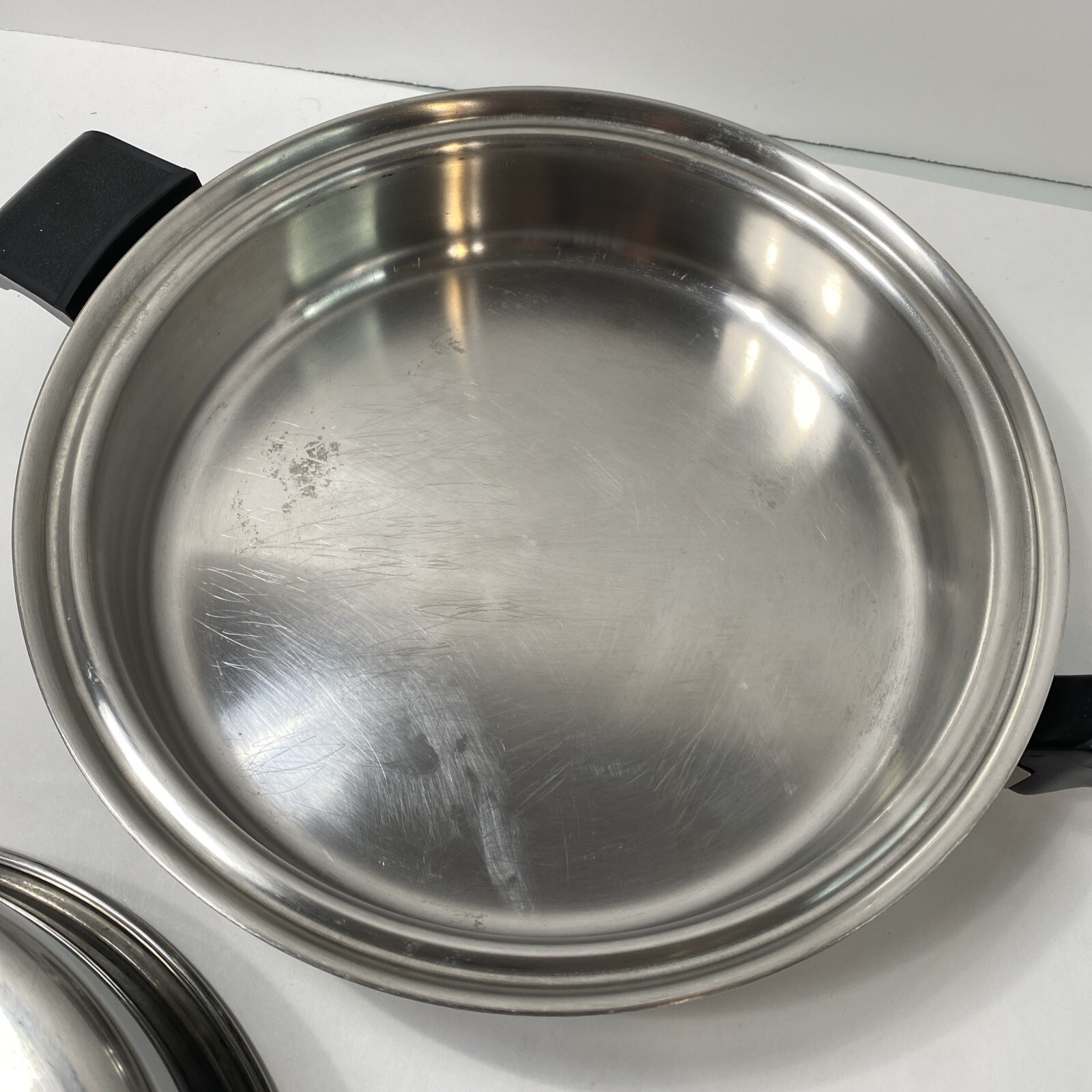 NEW ERA Skillet Liquid Core Waterless Cookware Stainless Steel K7250