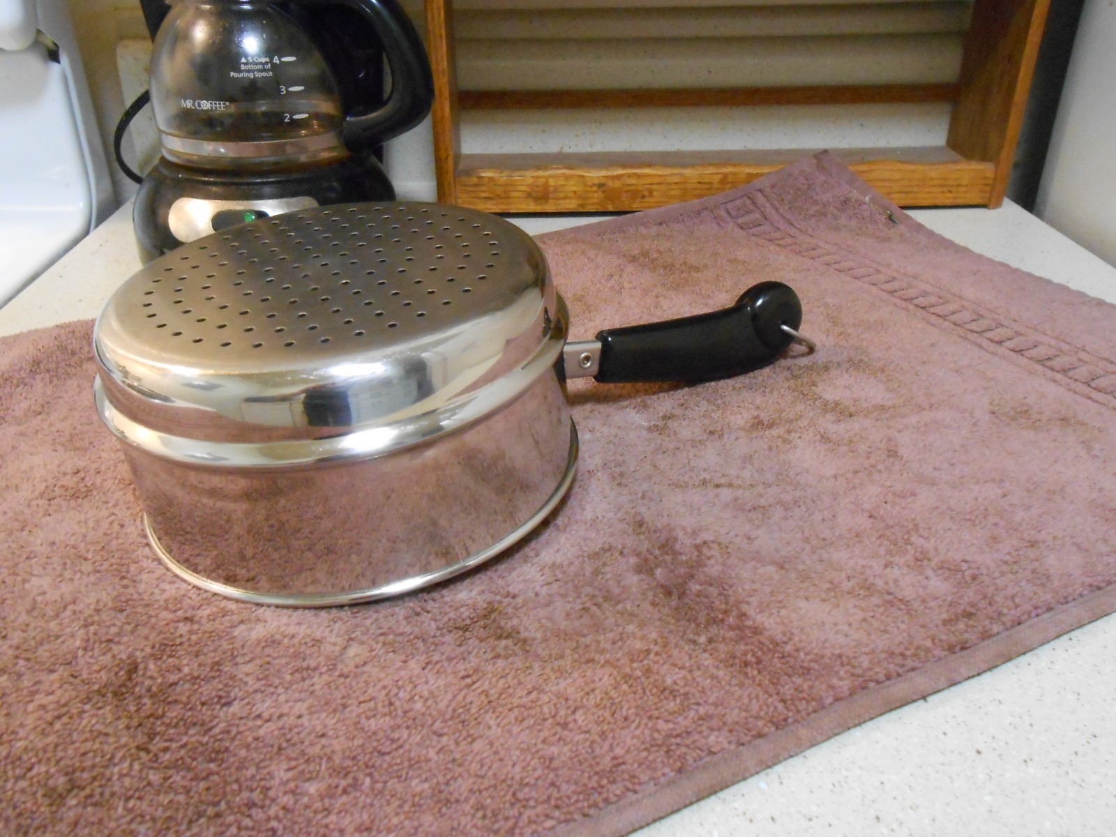 REVERE WARE Steamer Insert (fits 1 1/2 qt. pots, 6 3/8″) Stainless VERY NICE!