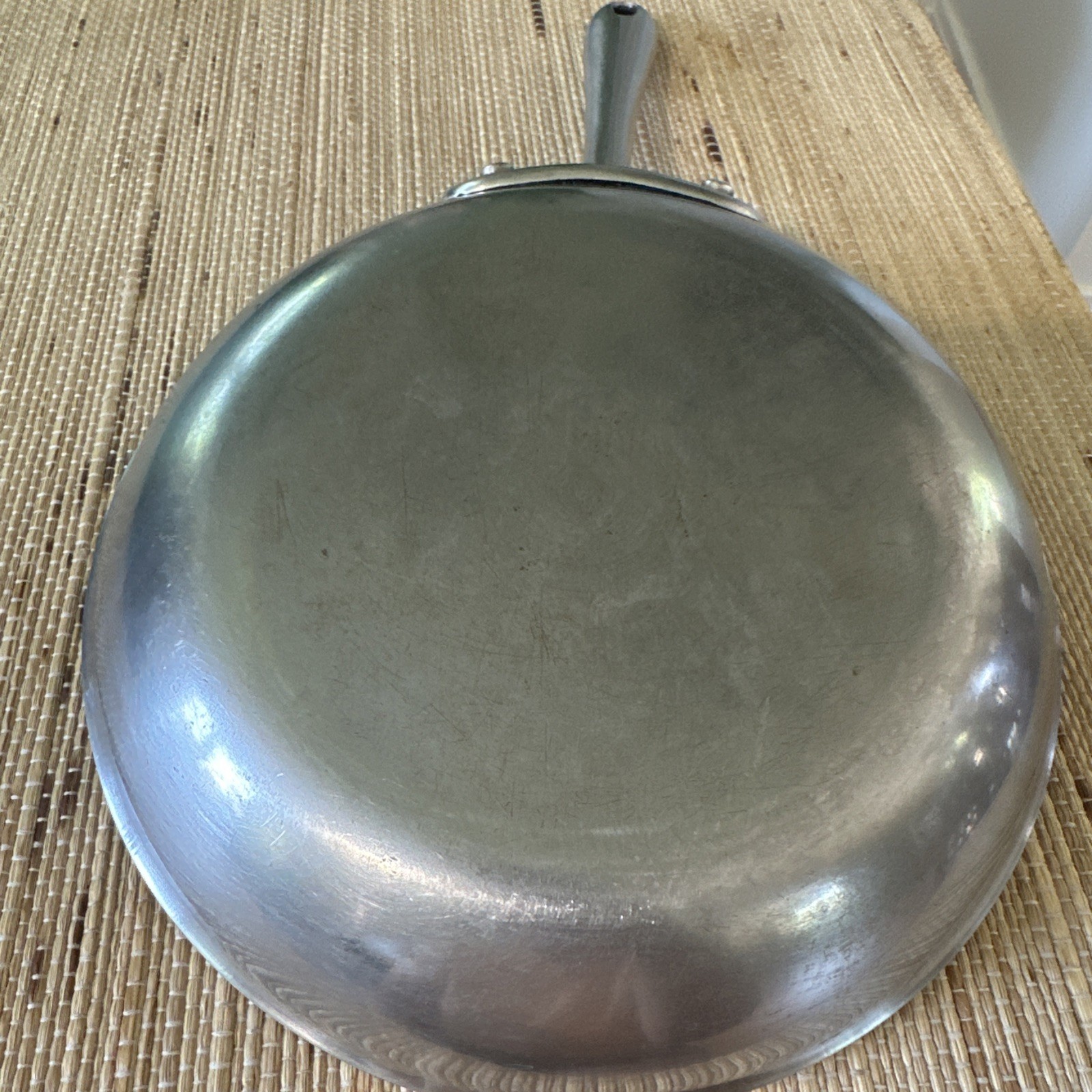 All-Clad Set Of 3 Stainless Steel 8” Stainless Steel Pan 2 Sauce Pans No Lids
