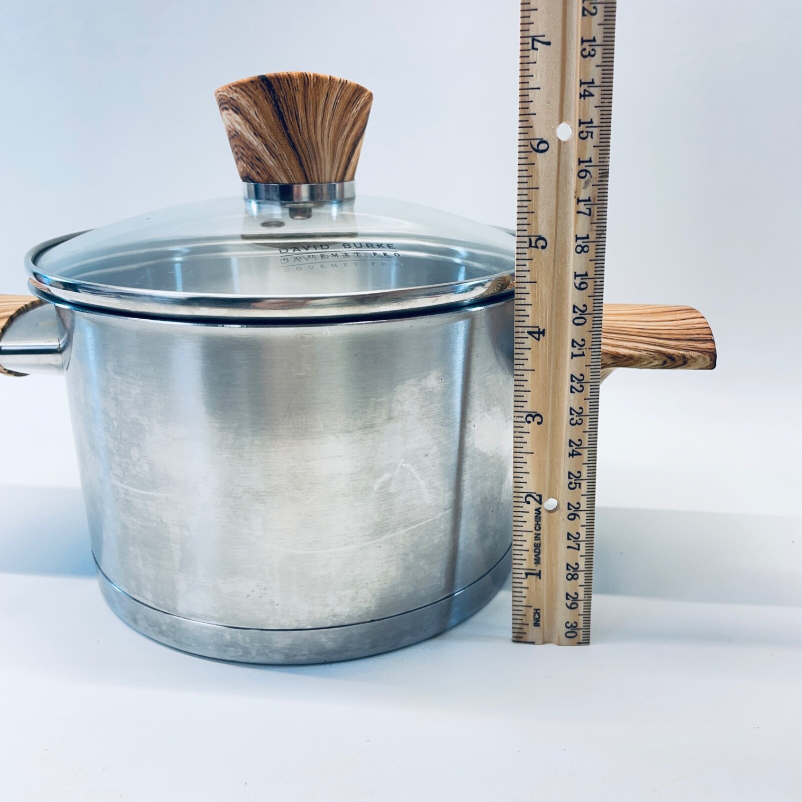 David Burke Gourmet Pro Stainless 2.0 Quart / 1.9 L Pot with Lid