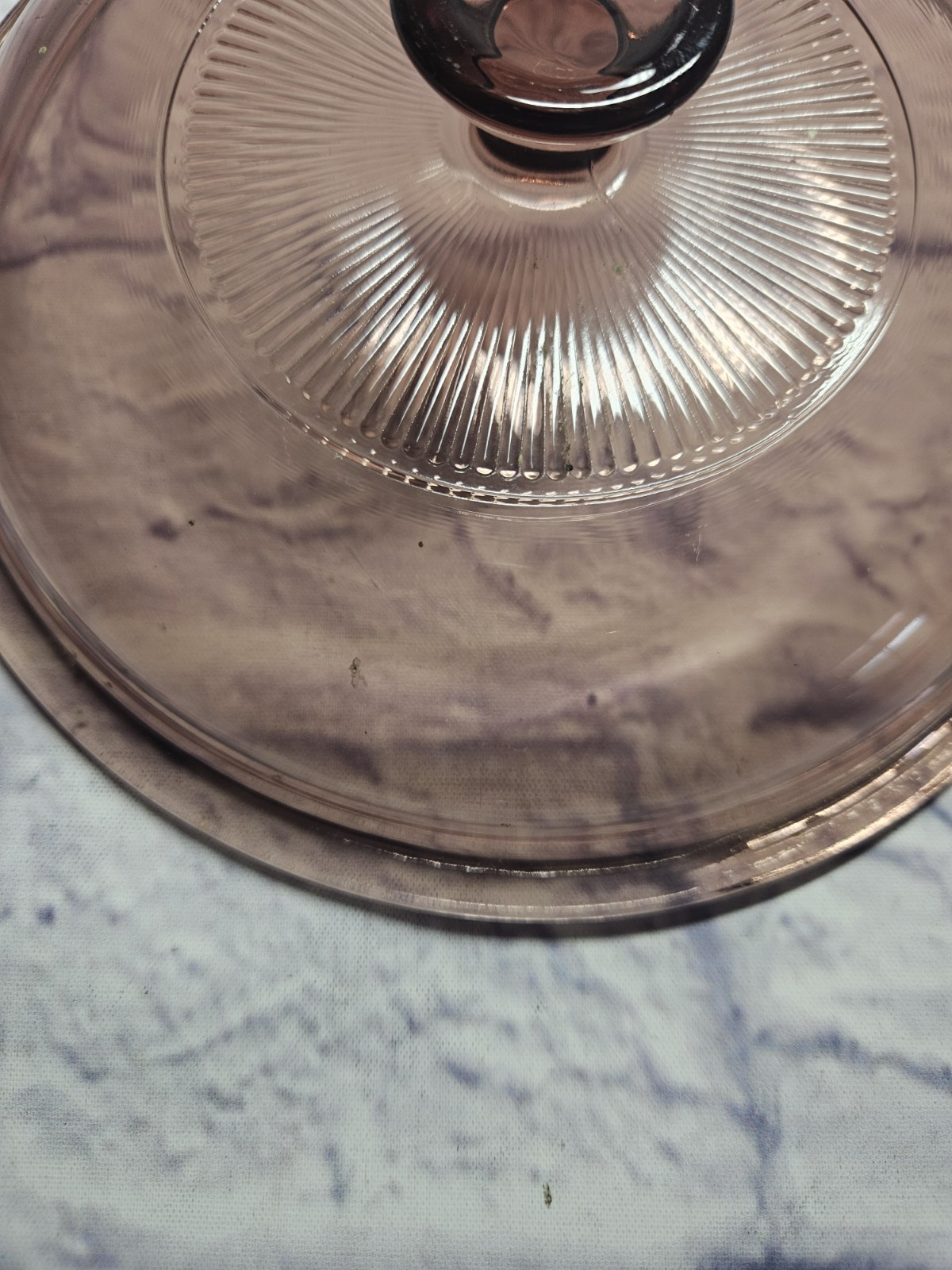 Pyrex V-1.5-C Glass Replacement 7.25″ LID ONLY-Fits 1.5 Liter Saucepan CRANBERRY