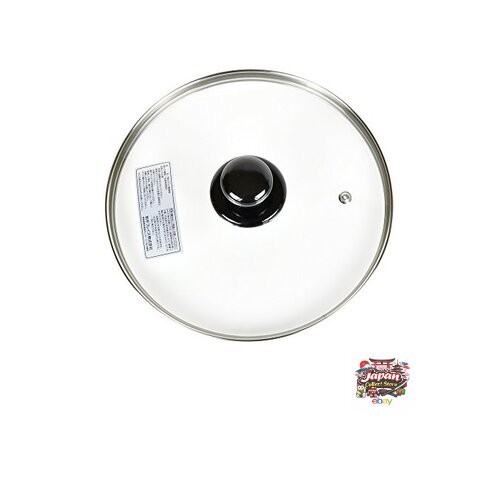 Wahei Freiz Precious Glass Lid for Frying Pan/Pot 22cm Fully Tempered Glass with