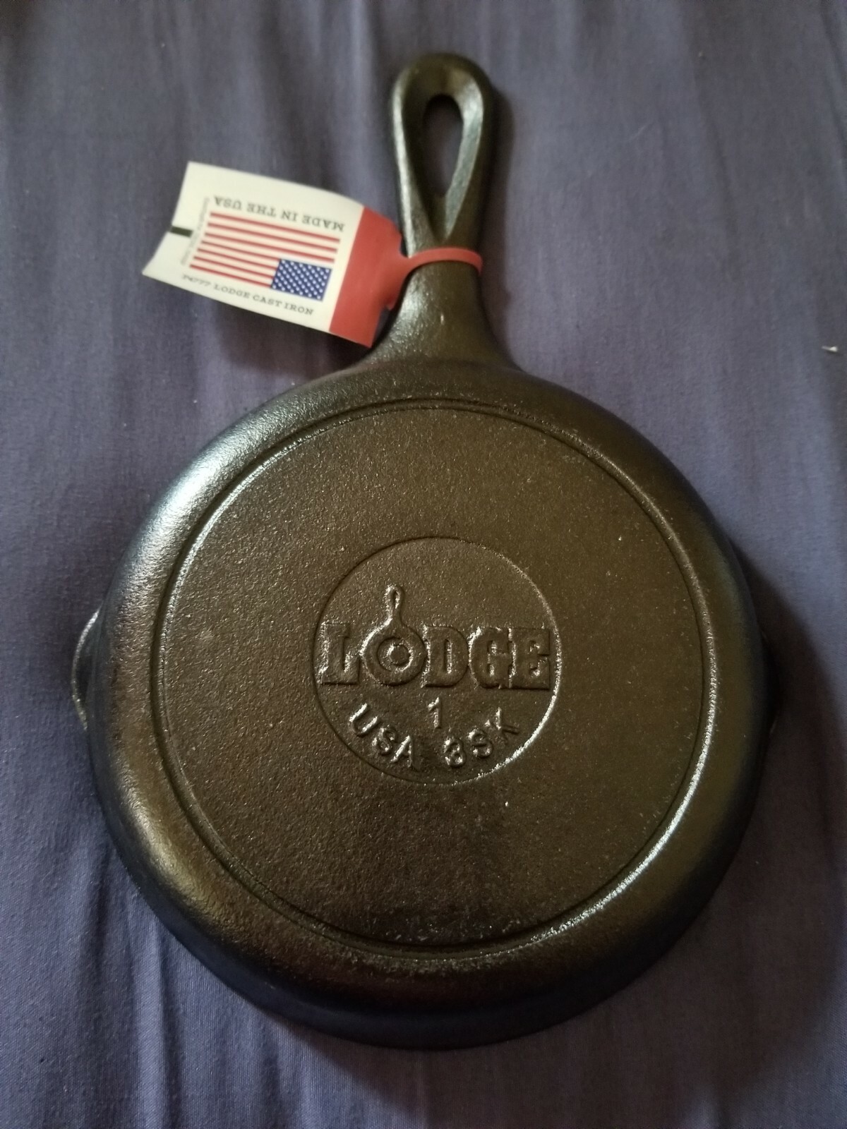 Lodge L3SK3 6.5″ Cast Iron Skillet & Lodge F47413.5″ Iron Skillet