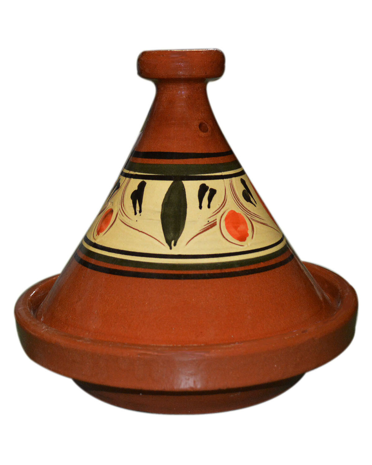 Moroccan Cooking Tagine Tajine 100% Handmade Lead Free Clay Cook-wear Small 8″