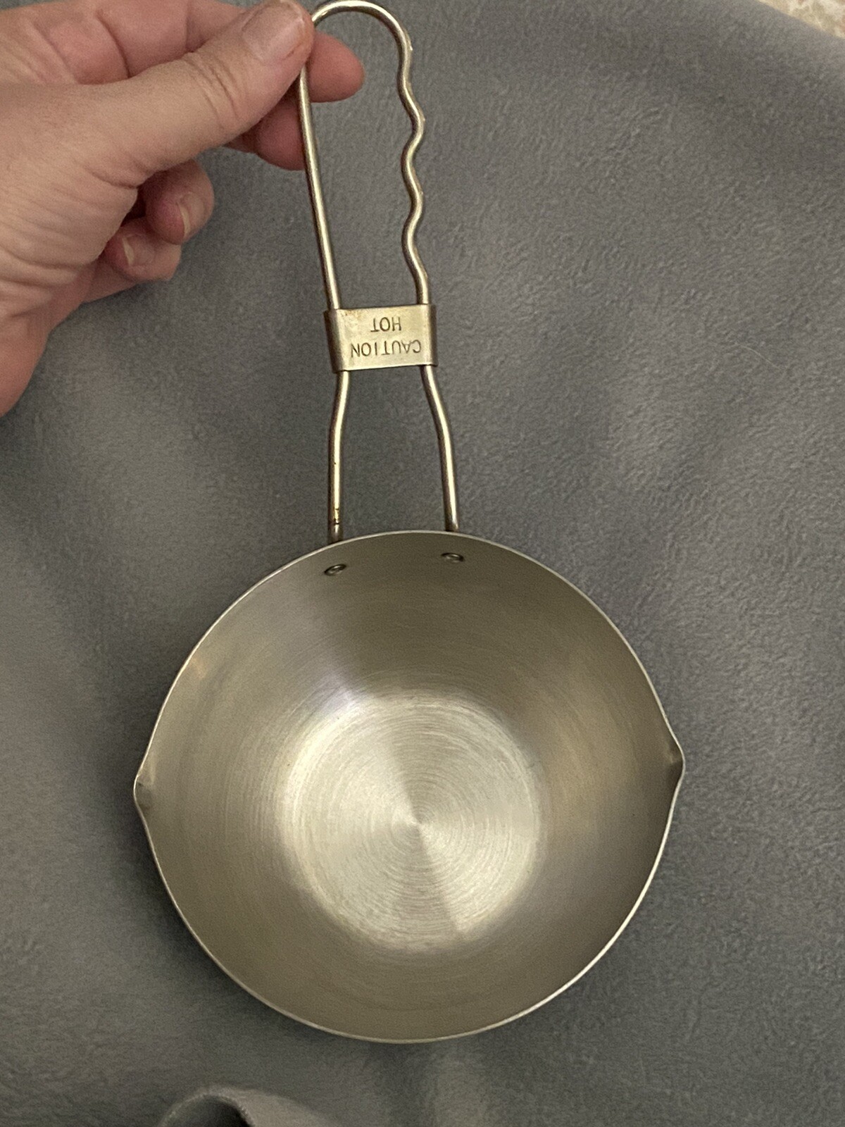 Stainless Steel 4.5 in Basting Pot Barbecue Pan Sauté
