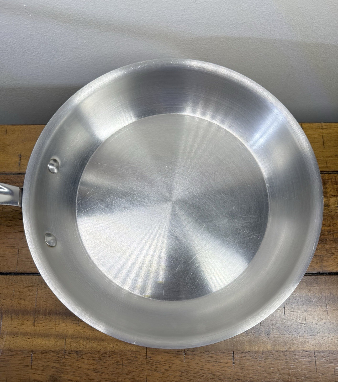 MAUVIEL 1830 Made in France COPPER ROUND FRYING PAN 10” Stainless Steel Handle
