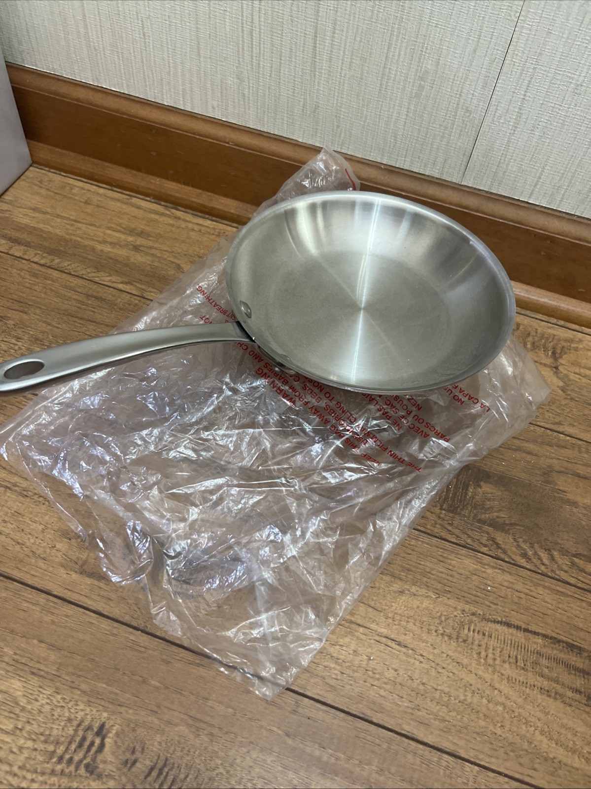 Al Clad LTD Stainless Steel Omelet Pan Unused New