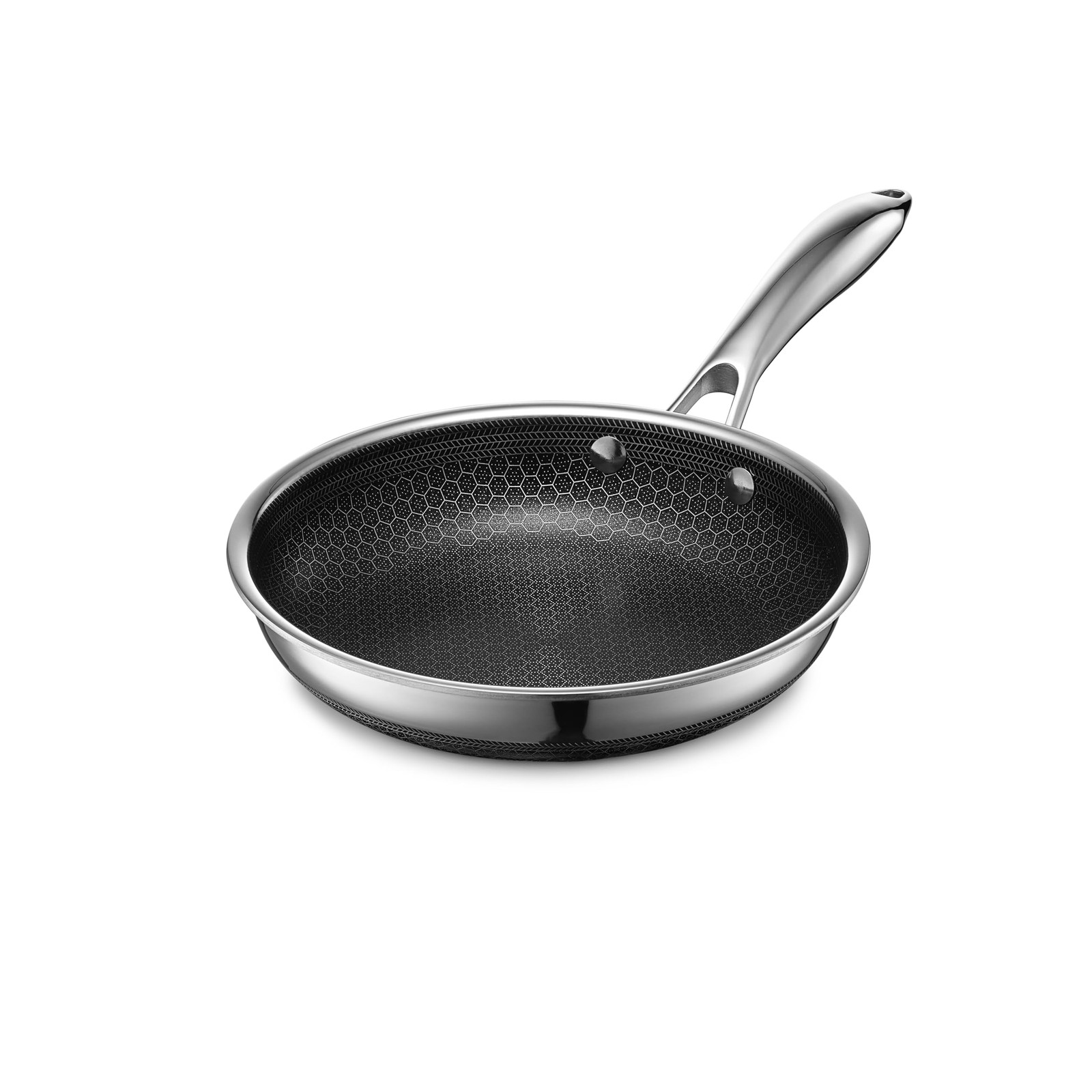 Hybrid Nonstick 8-Inch Frying Pan, Stay-Cool Handle, Dishwasher-Friendly, Ove…