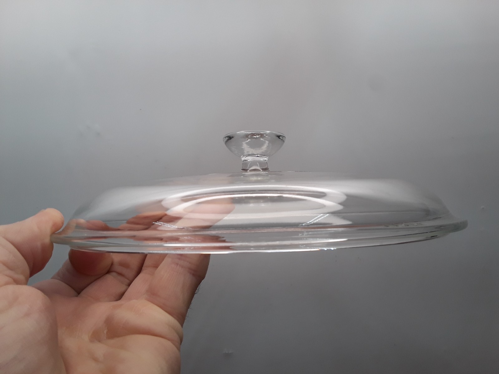 Pyrex Clear ~ 7 7/8″ Clear #623-C Replacement for Crock Pot or Other LID ONLY