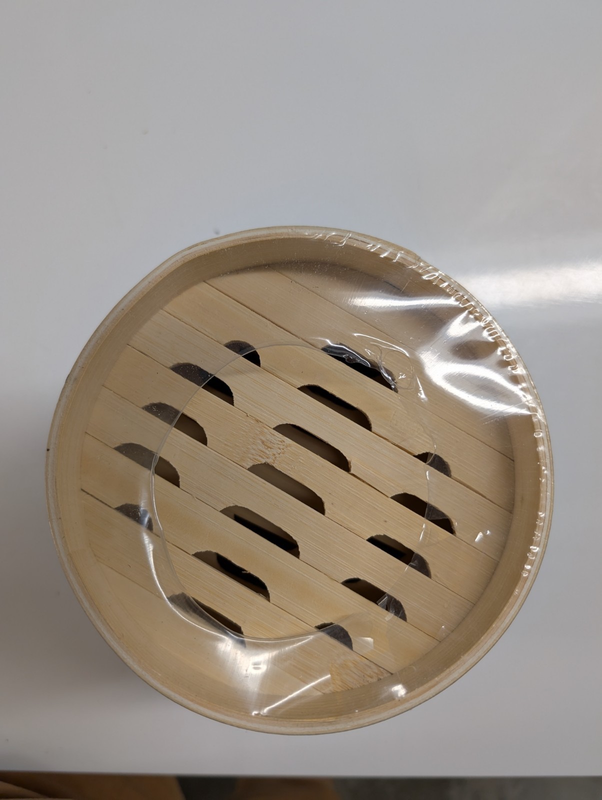 2 Tier Natural Bamboo Asian Steamer Basket 6″ Dumpling Bun Shrimp Crab Steamer