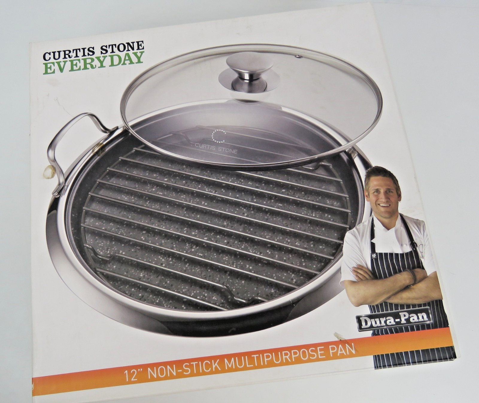 Curtis Stone Everyday 12″ Dura-Pan Non-Stick Multipurpose NIB