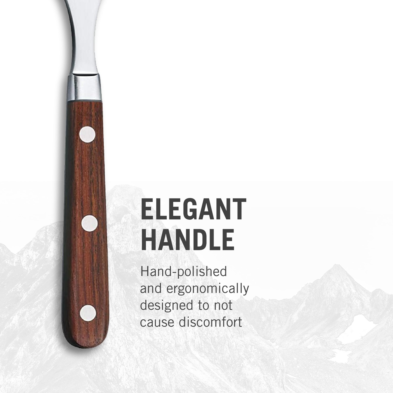 VICTORINOX 7.7230.15G Carving Fork 15cm Wood Grand Maitre Forged Meat Knife