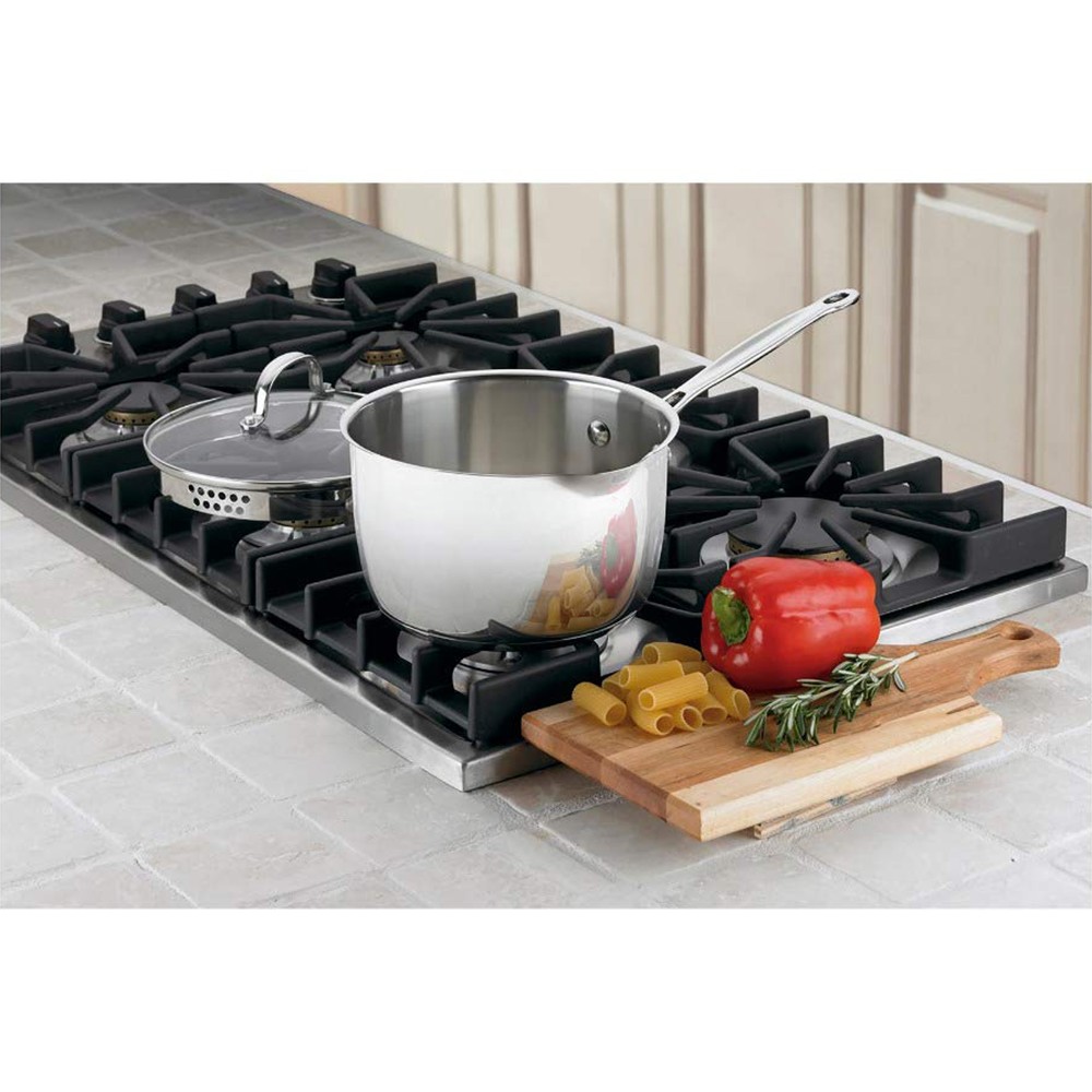 Cuisinart Chef’s Classic Stainless 3-Qt Cook and Pour Saucepan with Cover