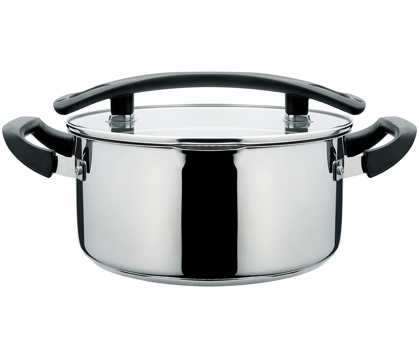 Stainless Steel Pasta Pot, Dutch Oven, Induction Pasta Pot with Strainer Lid,…