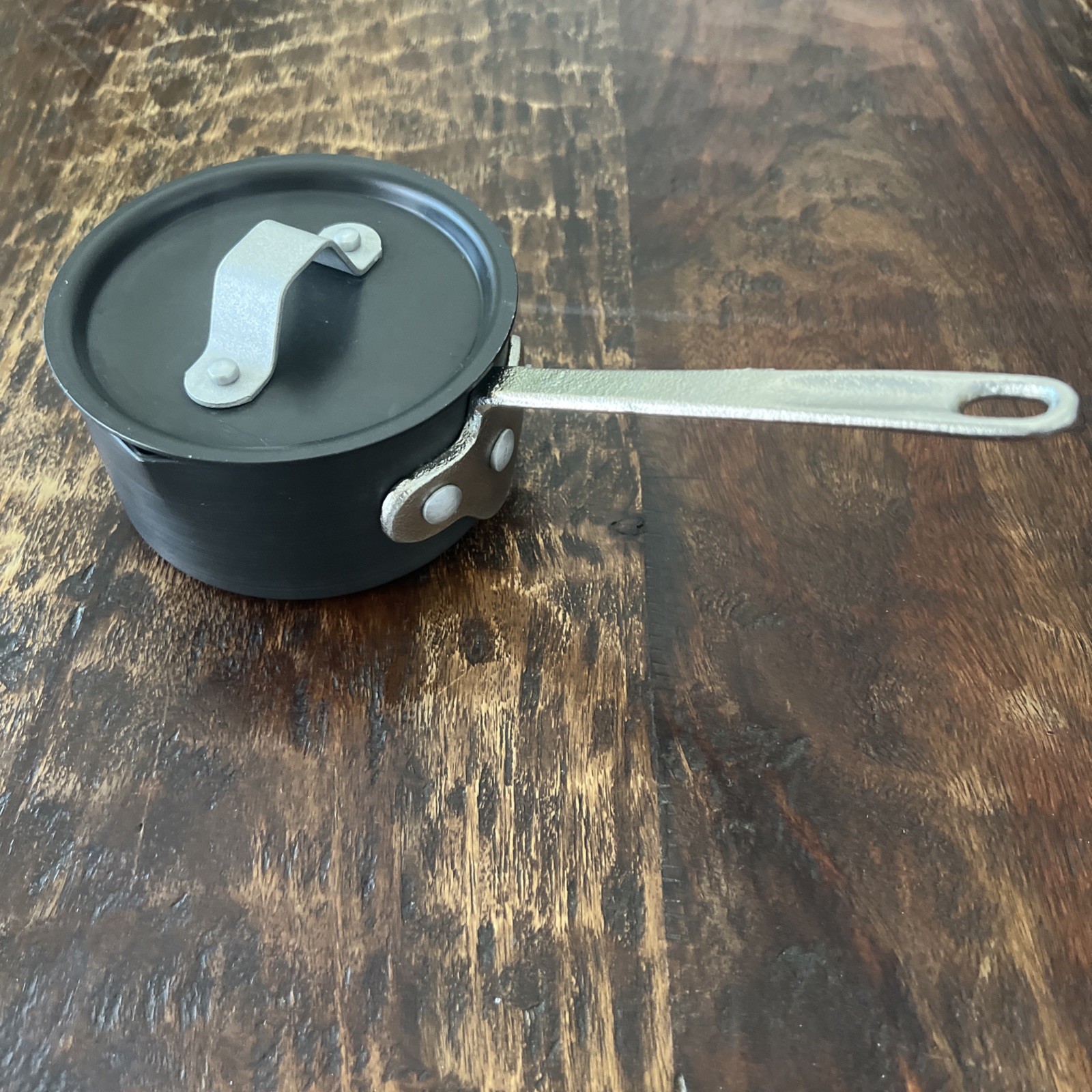 Calphalon Commercial Anodized Aluminum 1/2qt. (2 Cup) Sauce Pan Pour Spout & Lid