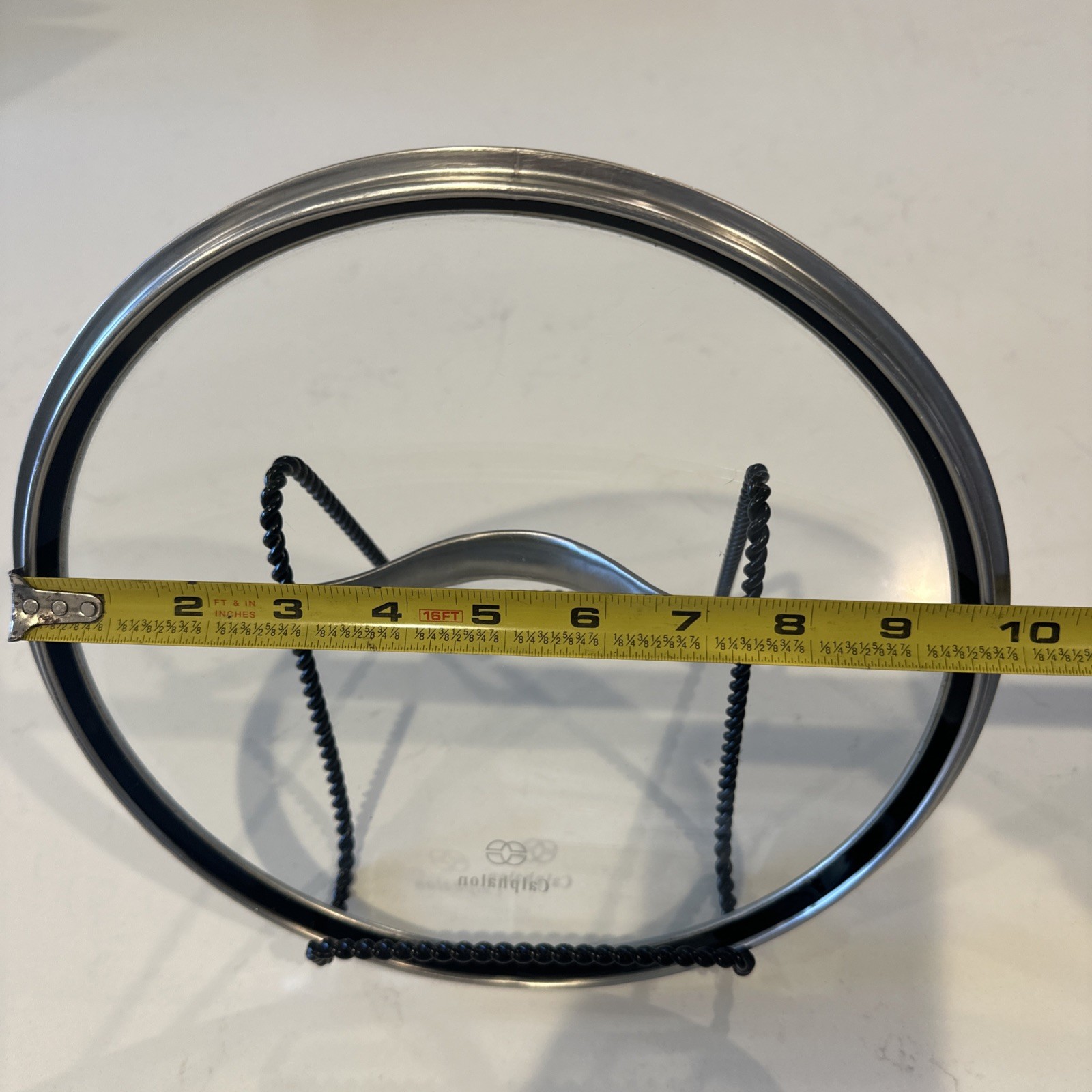 Calphalon Lid Replacement Glass Pan Lid 10.25″ Outer 9.75″ Inner