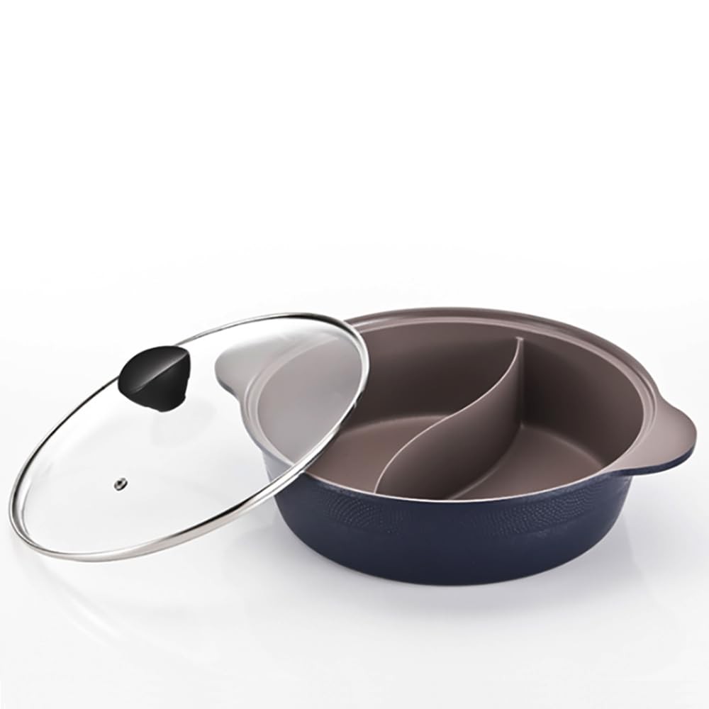 Ih Shabu Shabu 28 Cm Double Coated Ceramic Stock Pot