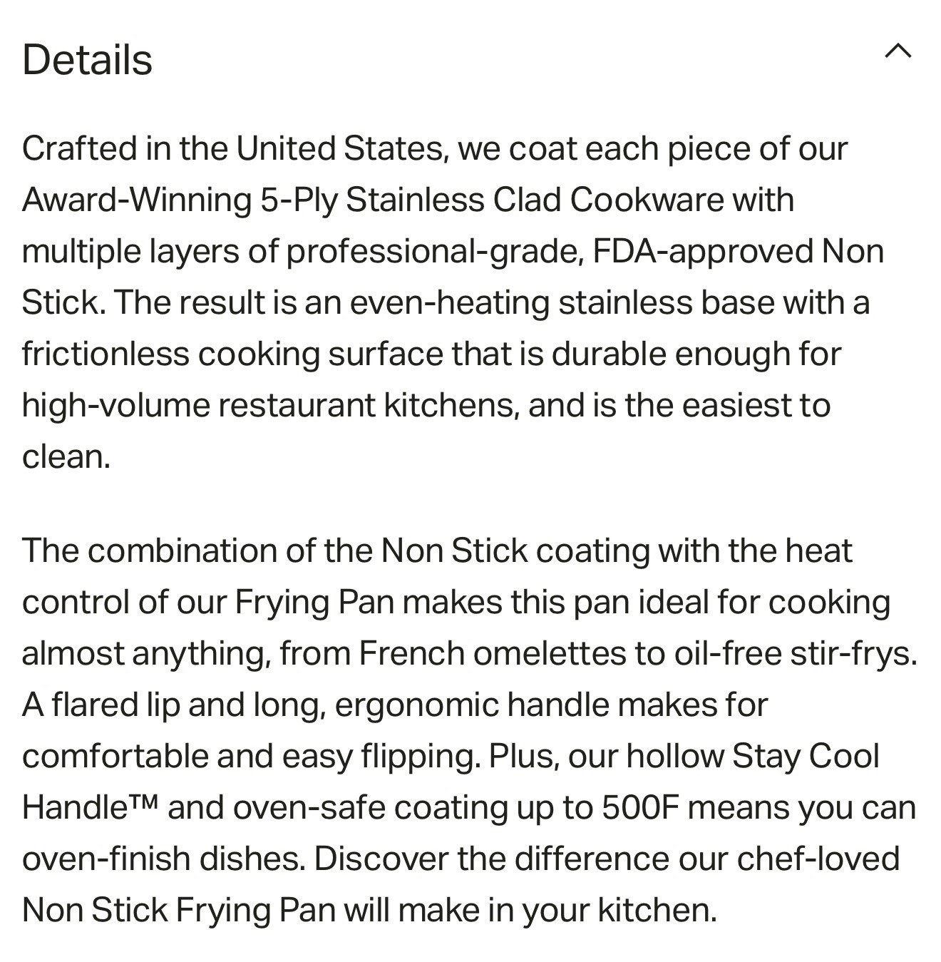 Made In | ProCoat ROSE GOLD Non-Stick Stainless Steel Frying Pan 10.5″