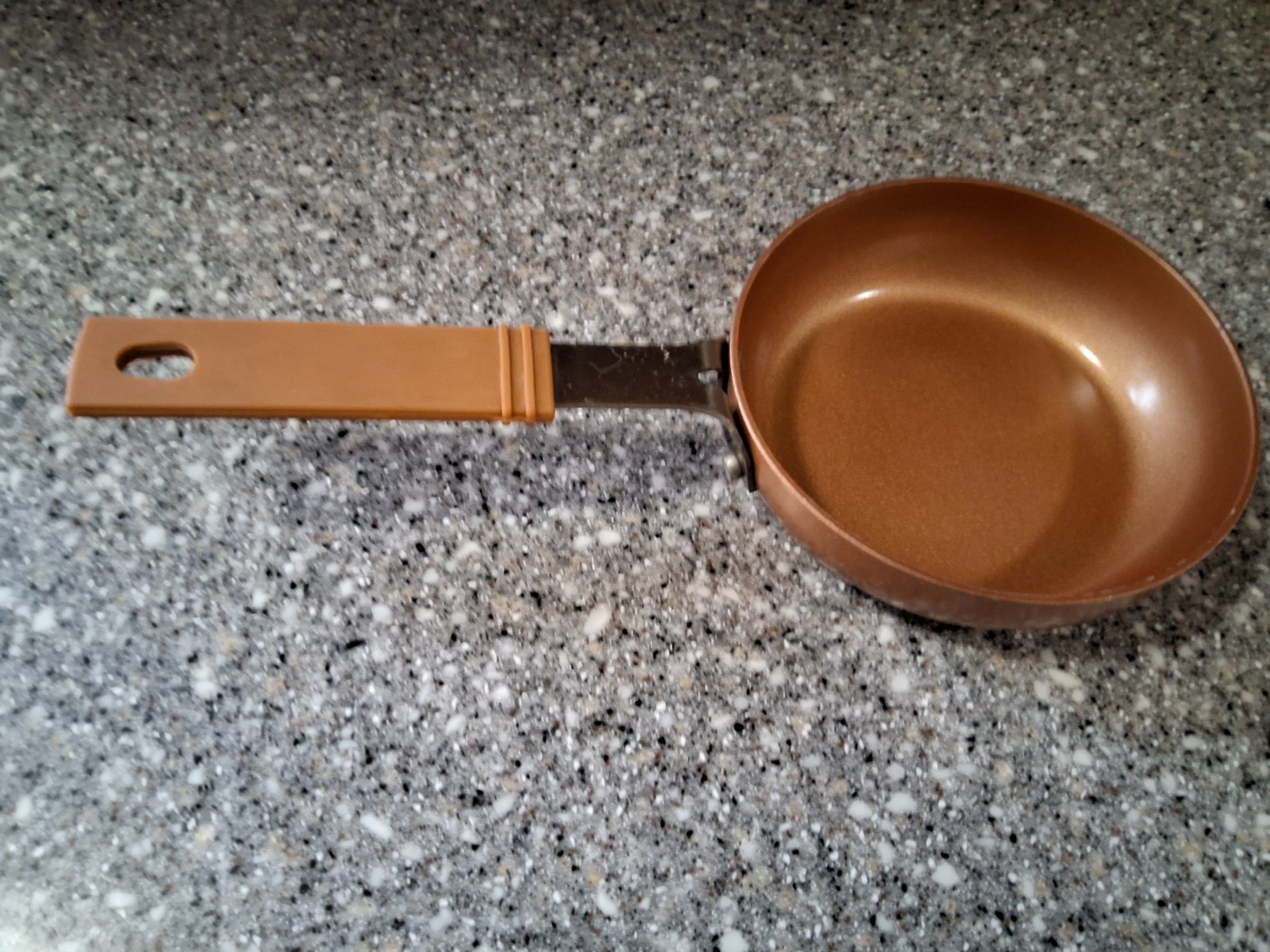 Rare Copper Chef 5 inch mini egg frying Pan As Seen On TV