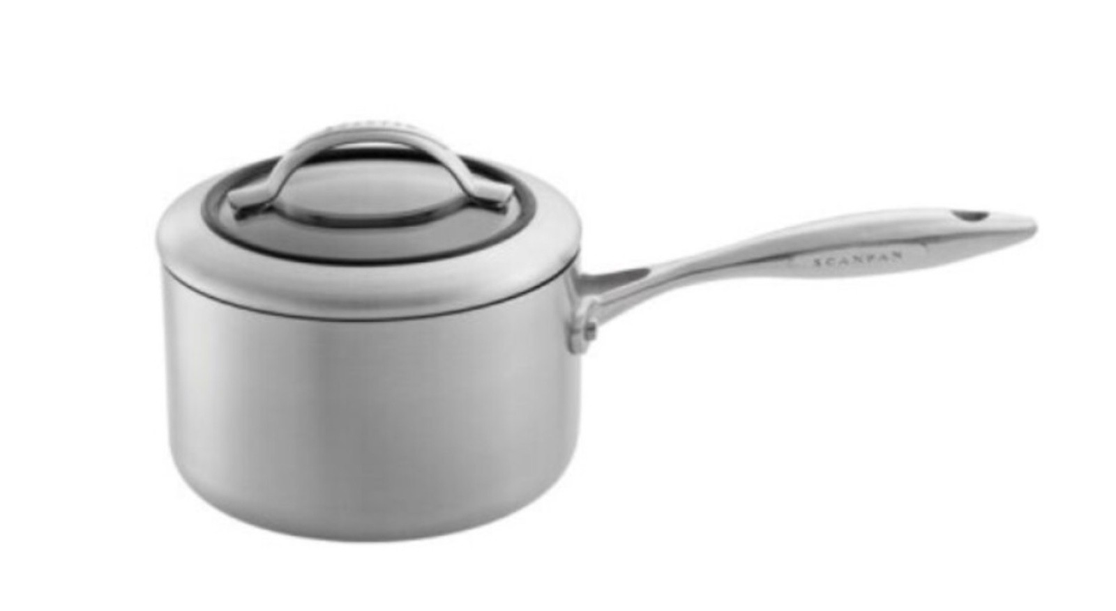 SCANPAN Titanium Non-Stick CTX 2 Quart Saucepan W/Lid Excellent Condition EUC!