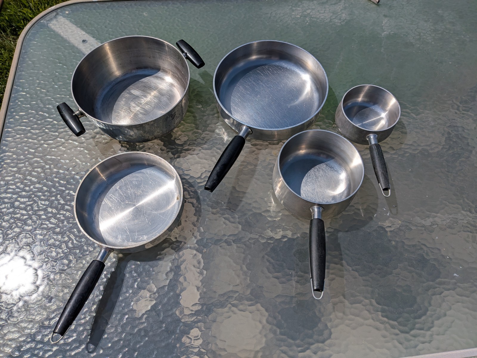 Wear-Ever Inner Clad Set Pots Pans Dutch Oven no lids