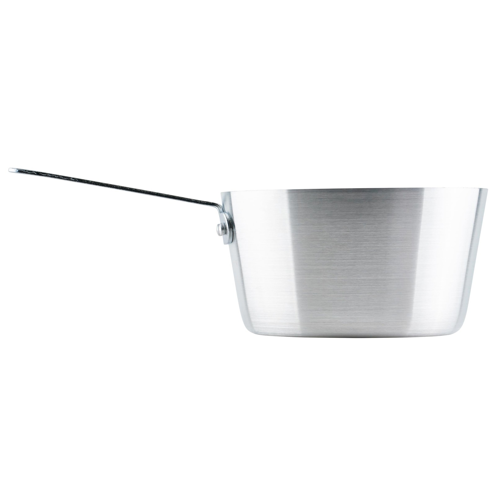 4.25 Quart Heavy Duty Aluminum Tapered Sauce Pan 3mm Cookware Kitchen Skillet
