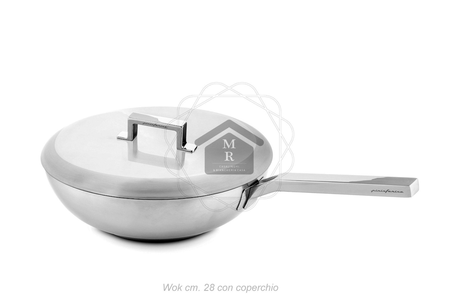 Pots 16 pcs Pininfarina style stainless steel 18/10 Mepra design Made in Italy