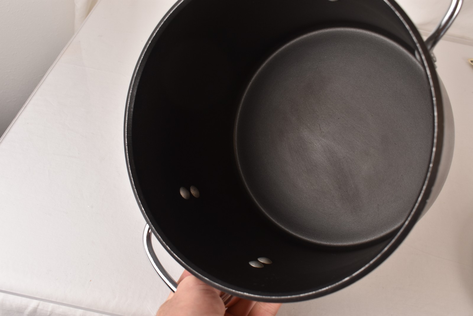 Calphalon Commercial Nonstick 6.5QT Stock Pot w/Glass Lid Model 8706.5