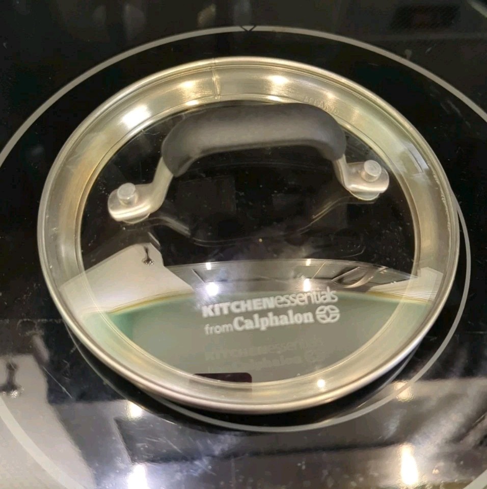 Cephalon Essentials 6 Inch Stainless Steel & Glass Pot/Pan Lid (Inner Dia. 5½”)
