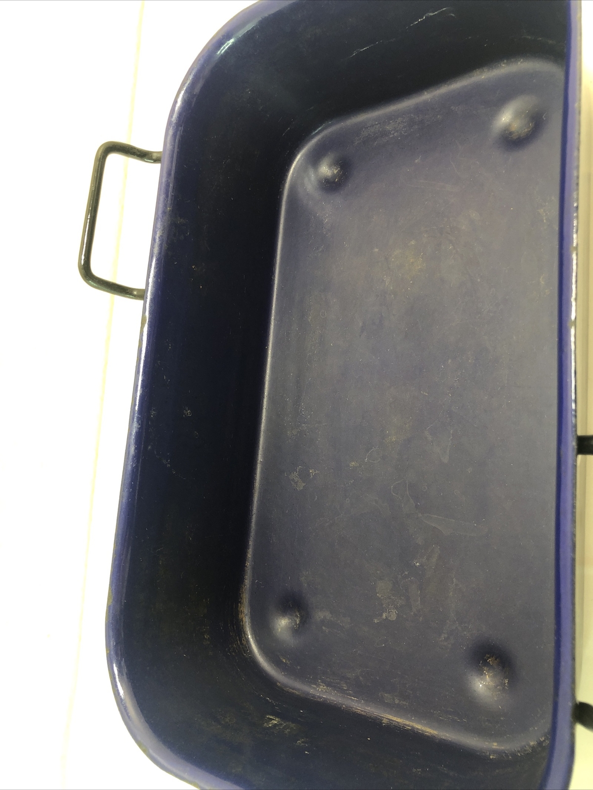 Stahltopt Nahrath Stahl Roaster Pan Enamelware Blue 154