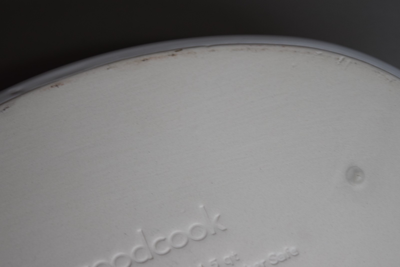 Goodcook 1.5 QT White Double Handle Stoneware Oval Casserole Dish