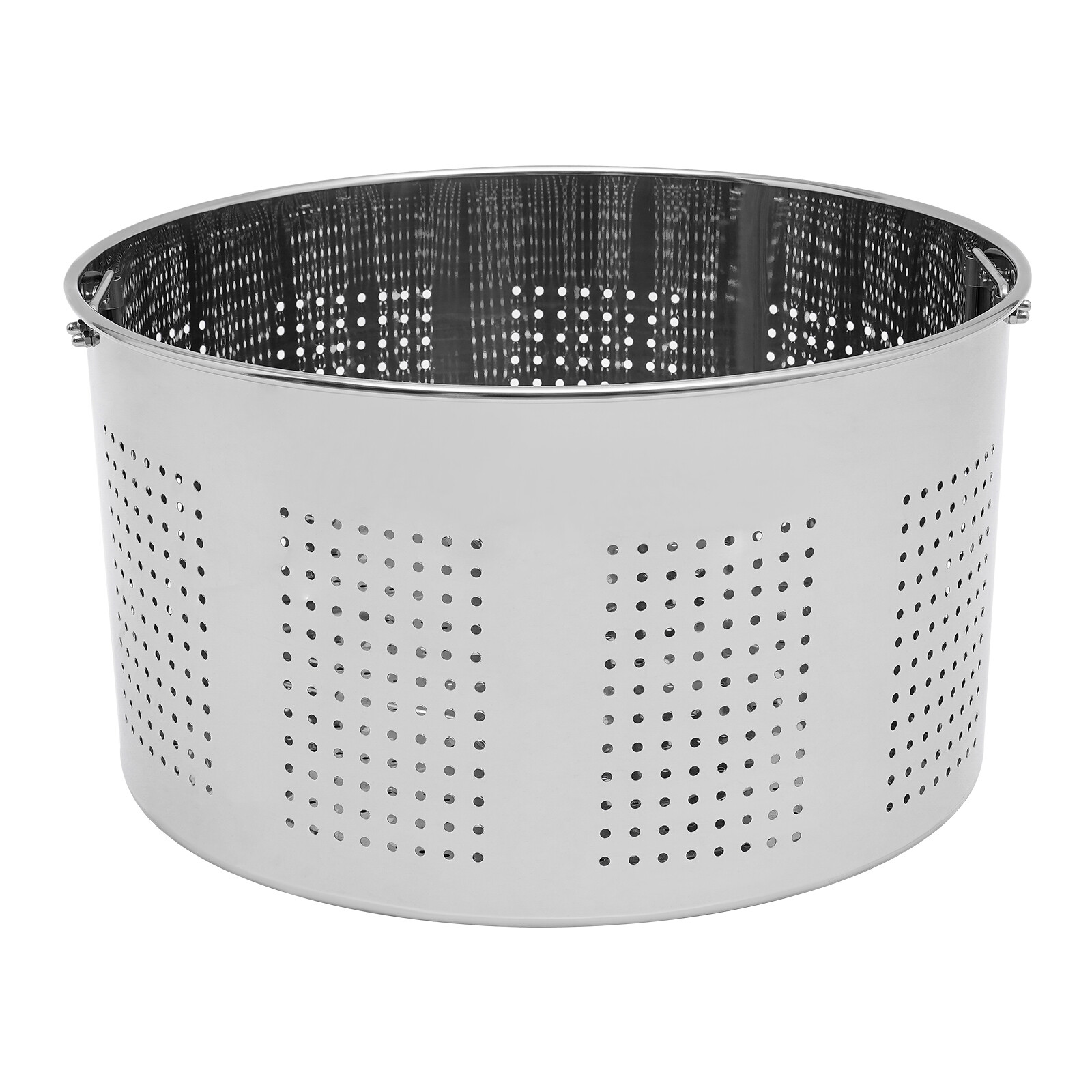 50L (52.8 Qt) Stainless Steel Stock Pot With Perforated Basket & Lid