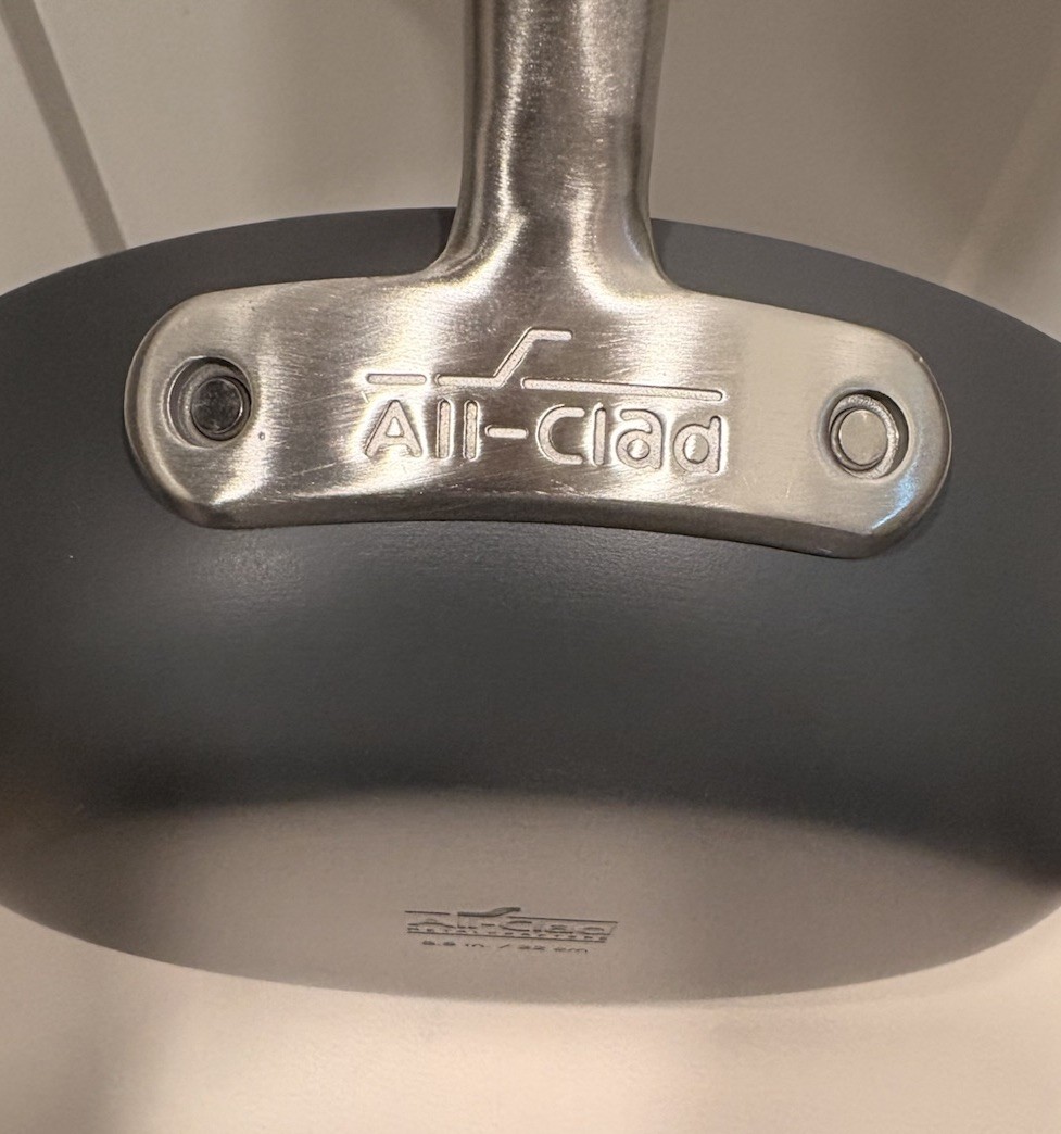 ALL-CLAD 8.5″ Ceramic Non Stick Fry Pan / Skillet Pro Professional Gray NWT