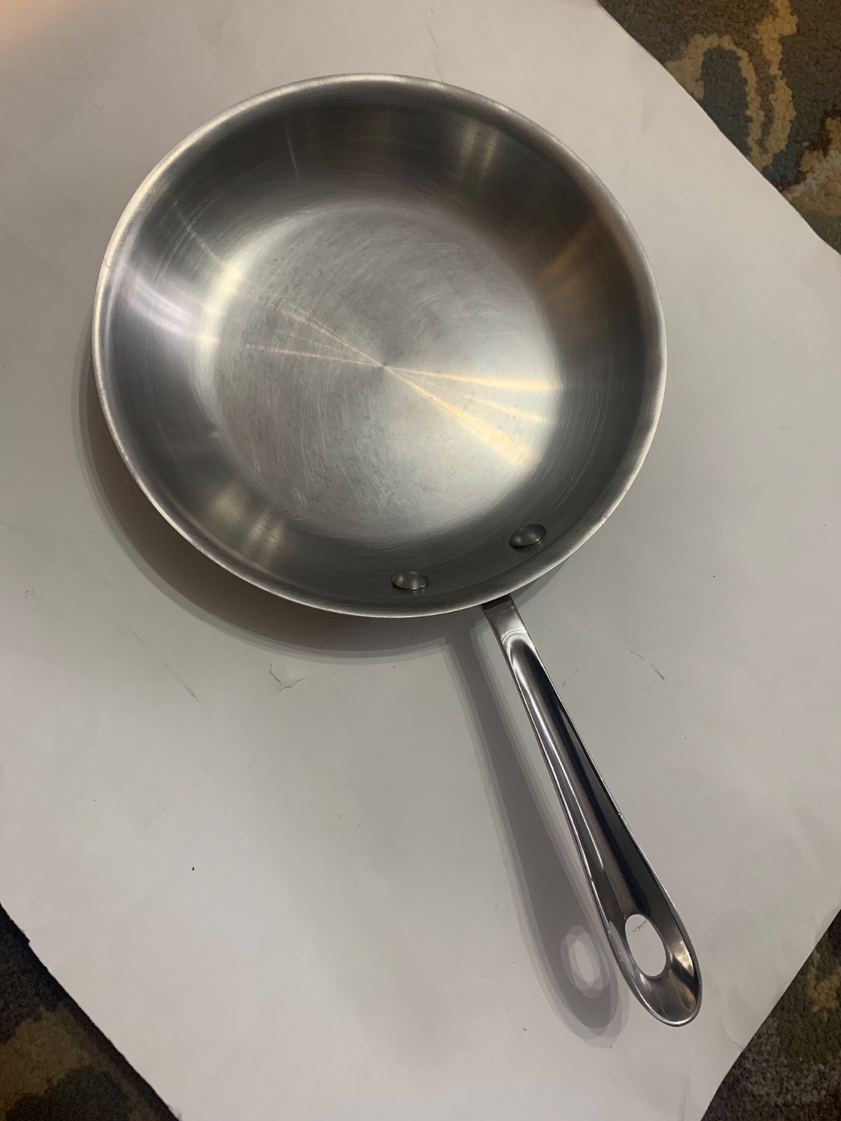 All-Clad 8.5” Stainless Steel Sauté Frying Omelette Pan Skillet Long Handle