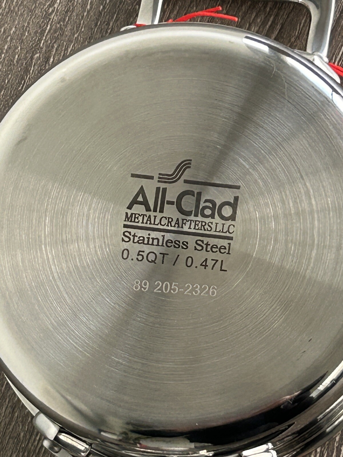 All-Clad Stainless Steel 1/2 Quart Cocotte Mini Pot with Lid