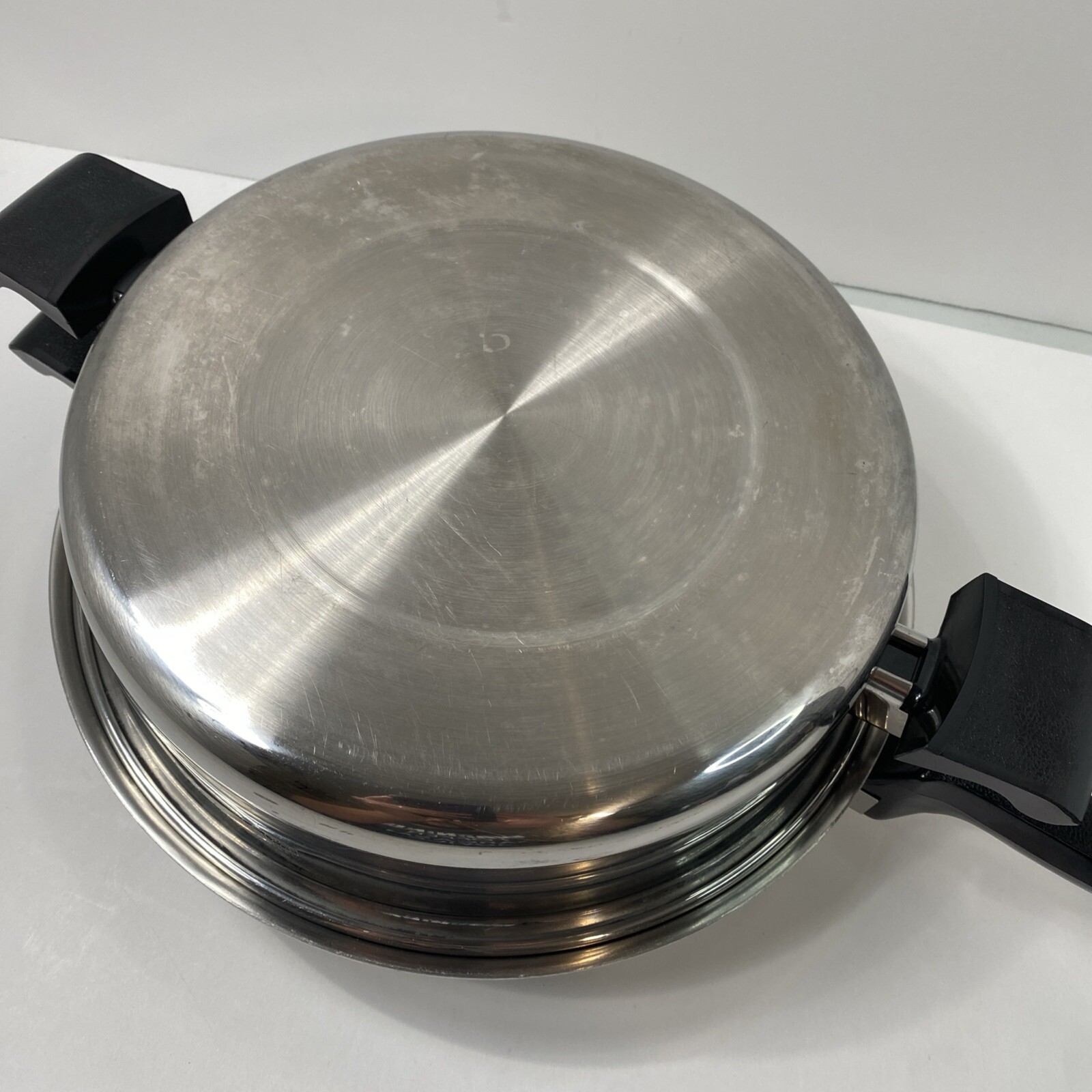 NEW ERA Skillet Liquid Core Waterless Cookware Stainless Steel K7250