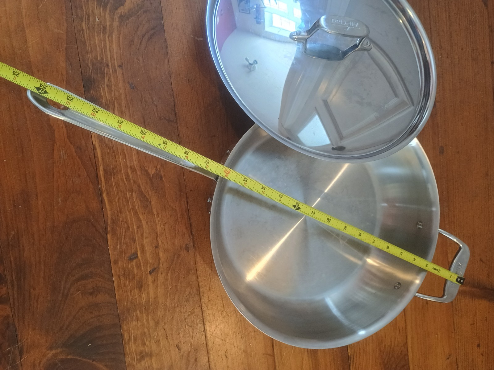 All-Clad 6 qt D5 Saute Pan with Lid Double Handle